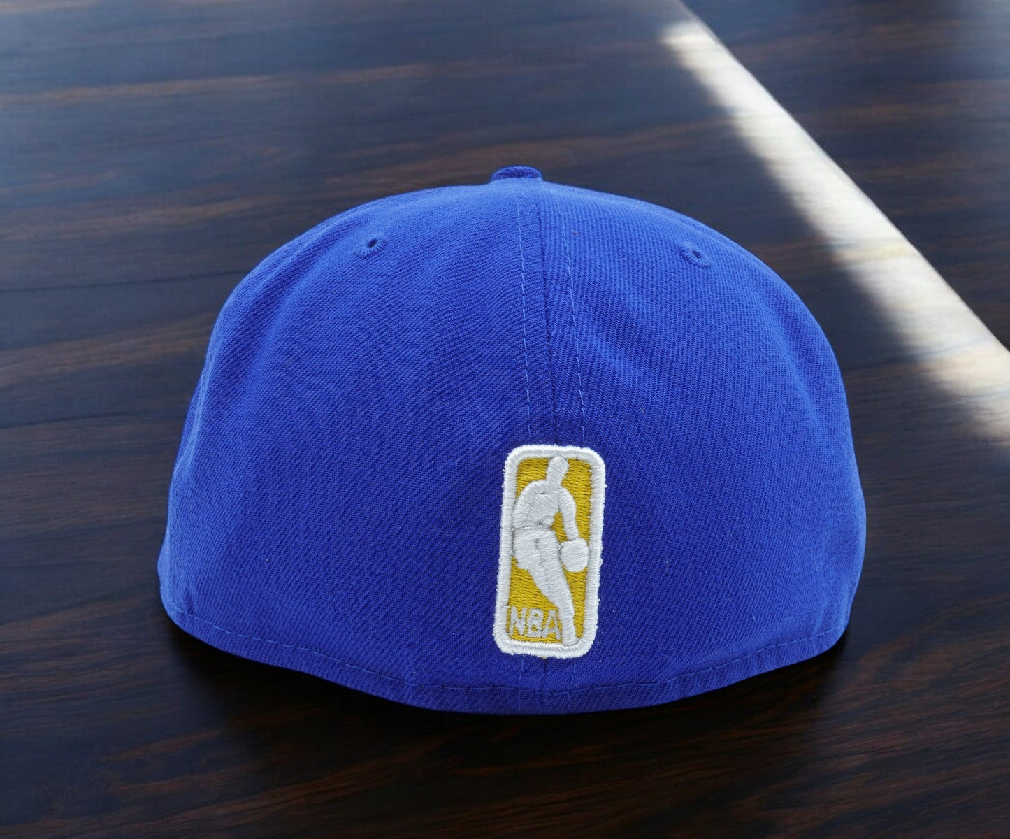 New Era Men's NBA Golden State Warriors Leather Pop 59Fifty Fitted