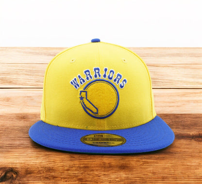 New Era Men's NBA Gsw Warriors Home Uniform 80-81 9Fifty Snapback Hats