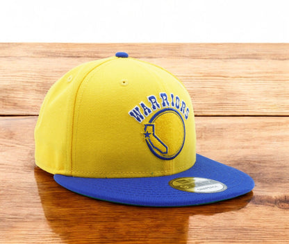 New Era Men's NBA Gsw Warriors Home Uniform 80-81 9Fifty Snapback Hats
