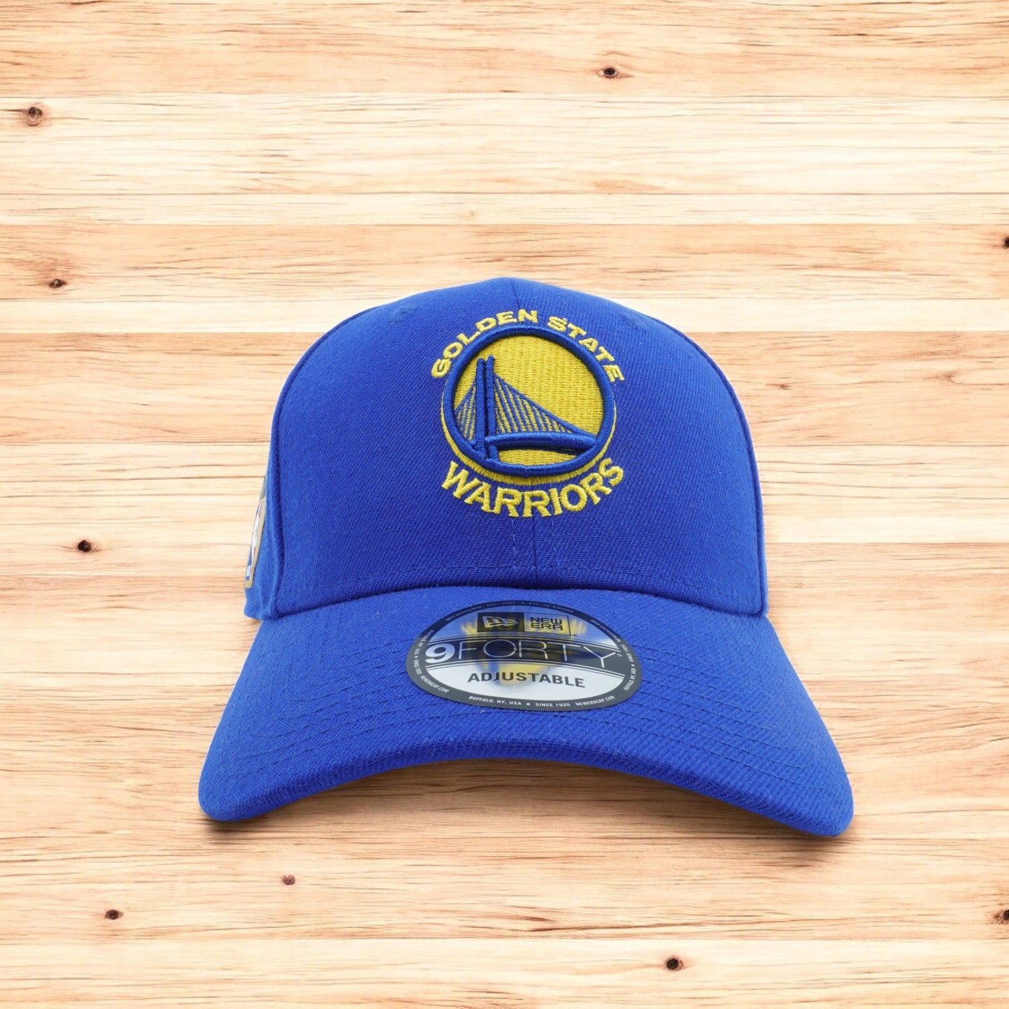New Era Men's NBA Golden State Warriors 19 Finals 9Forty Strapback Hats