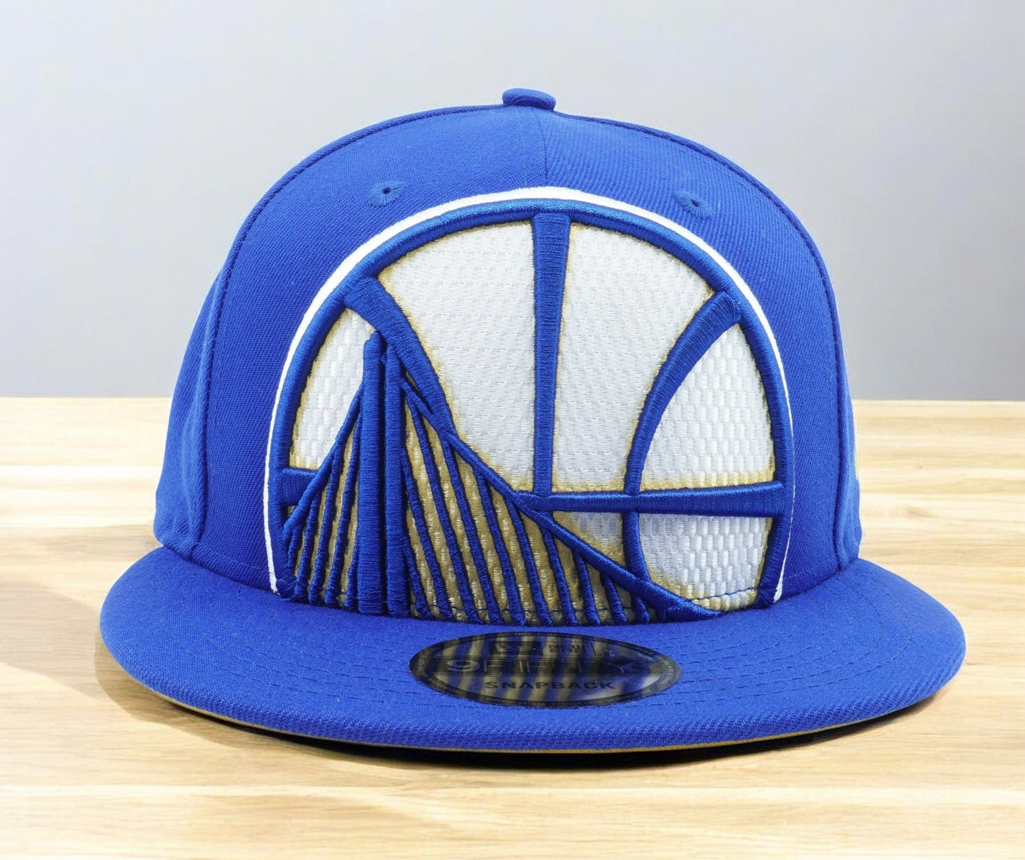 Men's New Era NBA Golden State Warriors Color Trim 9Fifty Snapback