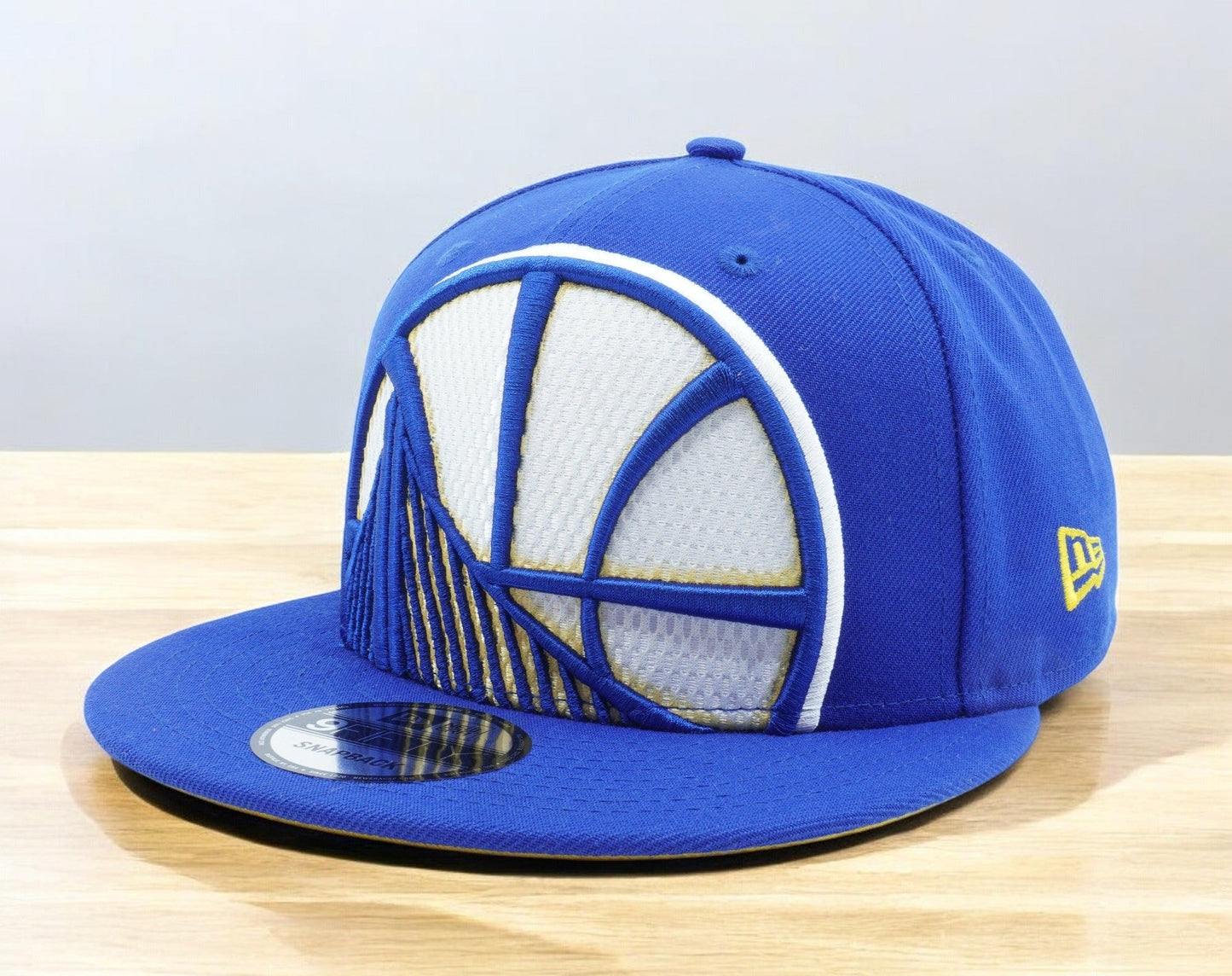 Men's New Era NBA Golden State Warriors Color Trim 9Fifty Snapback