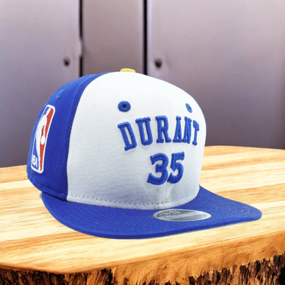 New Era Youth NBA Golden State Warriors Home Durant 9Fifty Snapback Hats