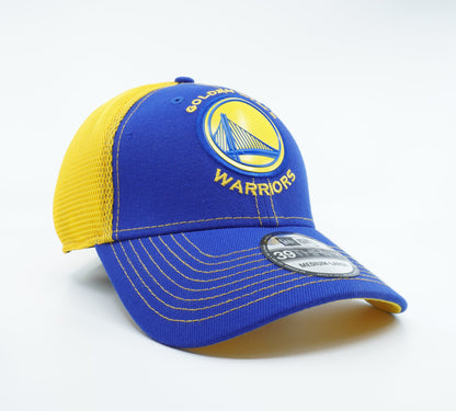 New Era Men's NBA Golden State Warriors Fan Mesh 39Thirty Fitted