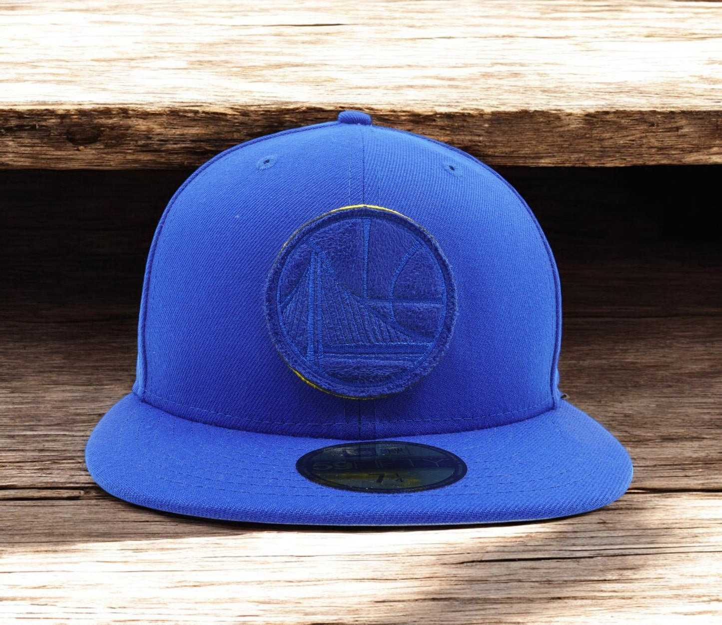 New Era Men's NBA Golden State Warriors Suede Patcher 59Fifth