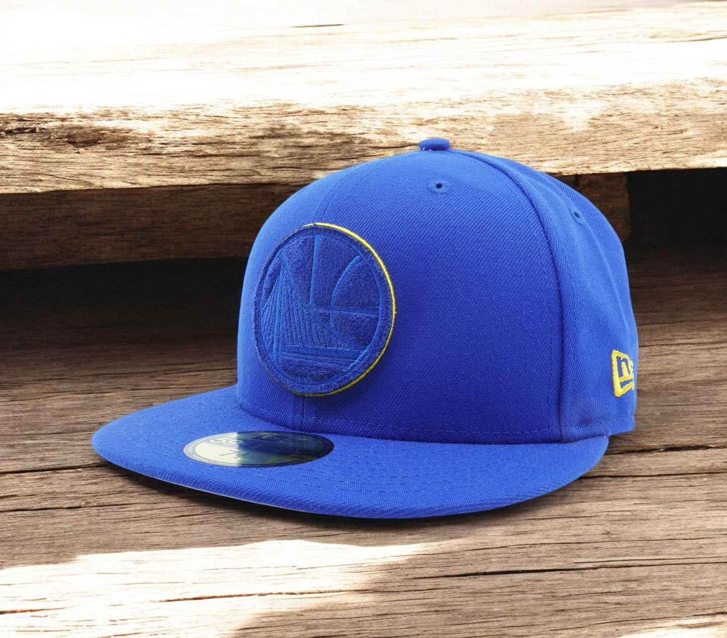 New Era Men's NBA Golden State Warriors Suede Patcher 59Fifth
