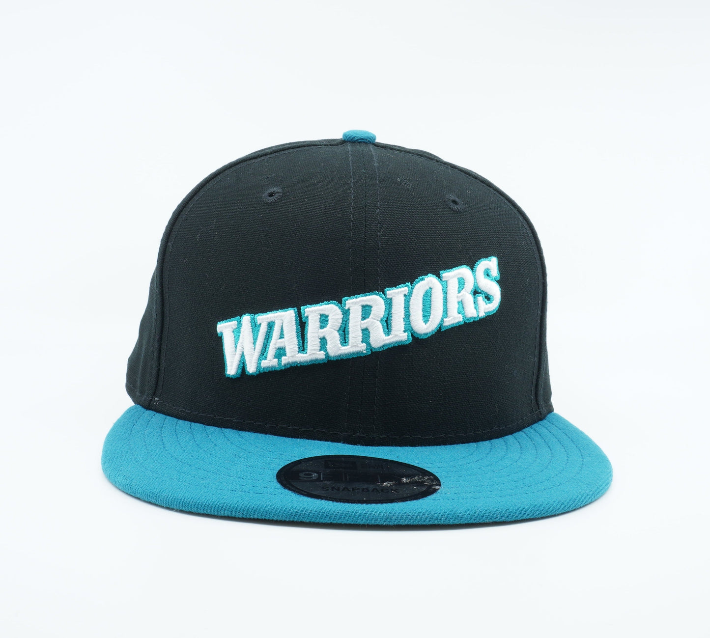 New Era Men's NBA Gsw Warriors Logo Warriors Turquoise 950 Snapback Hats