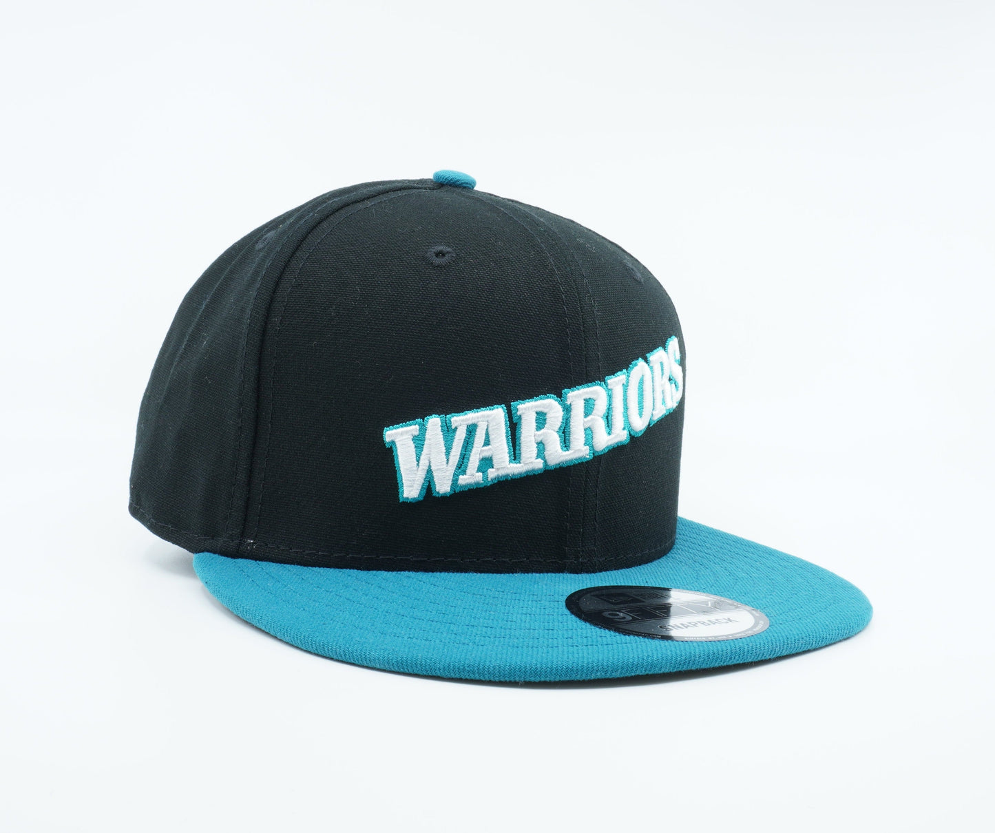 New Era Men's NBA Gsw Warriors Logo Warriors Turquoise 950 Snapback Hats