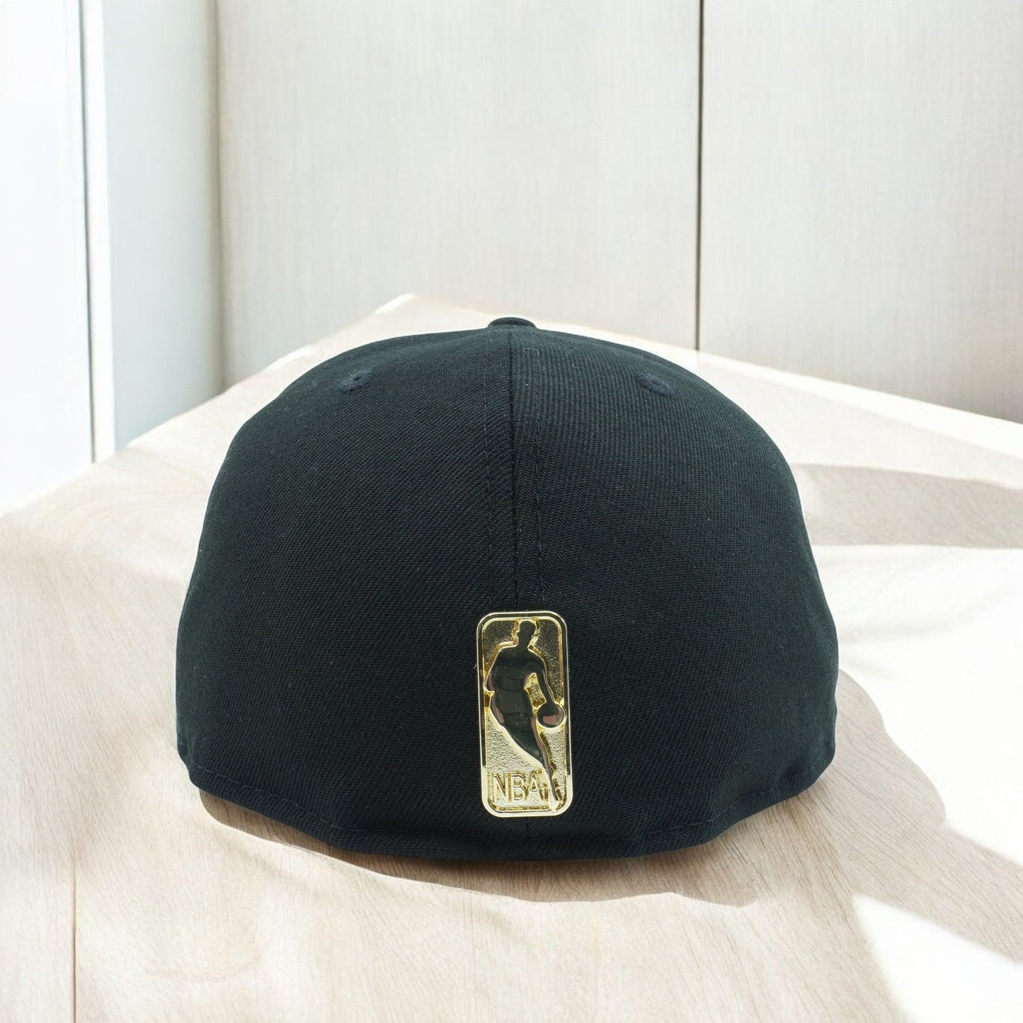 New Era Men's NBA Golden State Warriors Golden Finish Logo 59Fifty