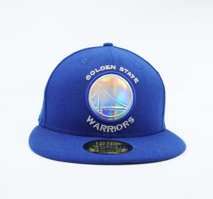 New Era Men's NBA Golden State Warriors Team Iridescent 59Fifty Fitted