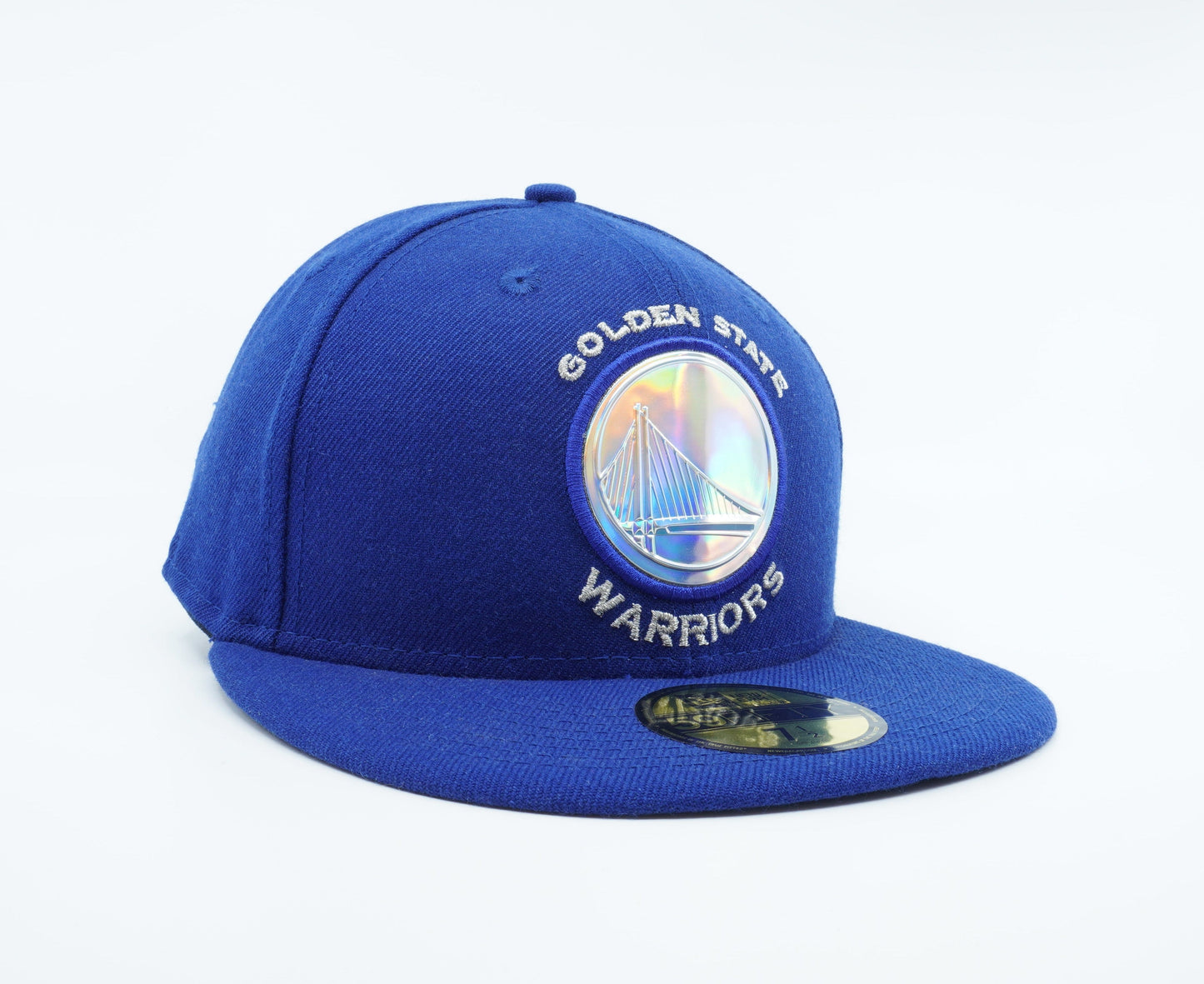 New Era Men's NBA Golden State Warriors Team Iridescent 59Fifty Fitted