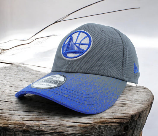 Men's New Era NBA Golden State Warriors Visor Blur 39Thity Fitted