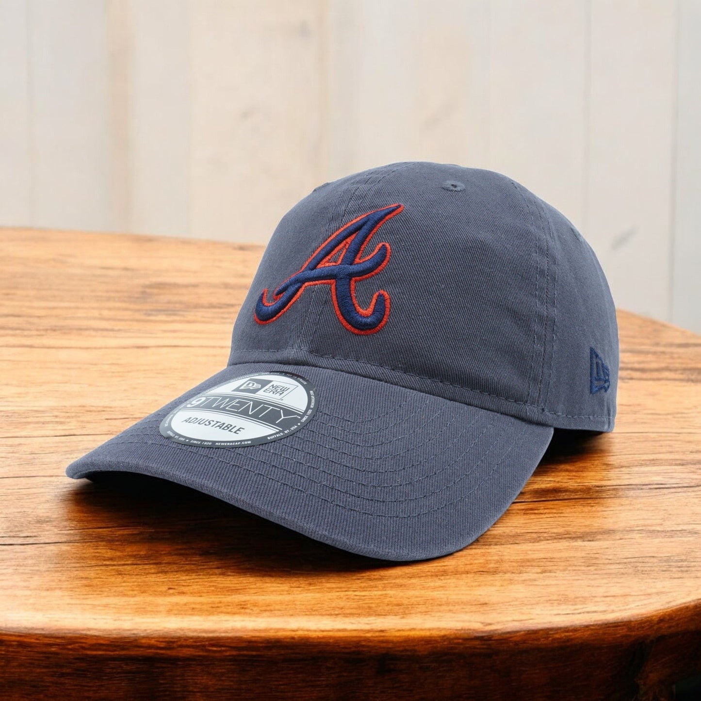 Men's New Era MLB Atlanta Braves 920 Strapback - Graphite
