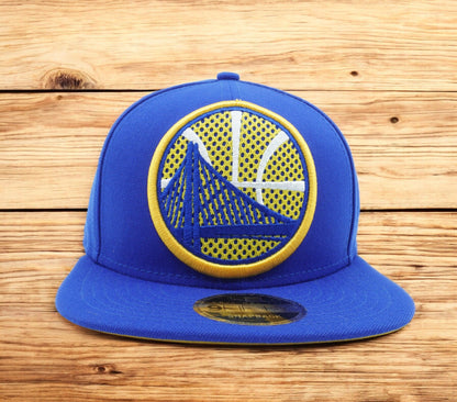 New Era Men's NBA Golden State Warriors Meshed Mix 950 Snapback Hats