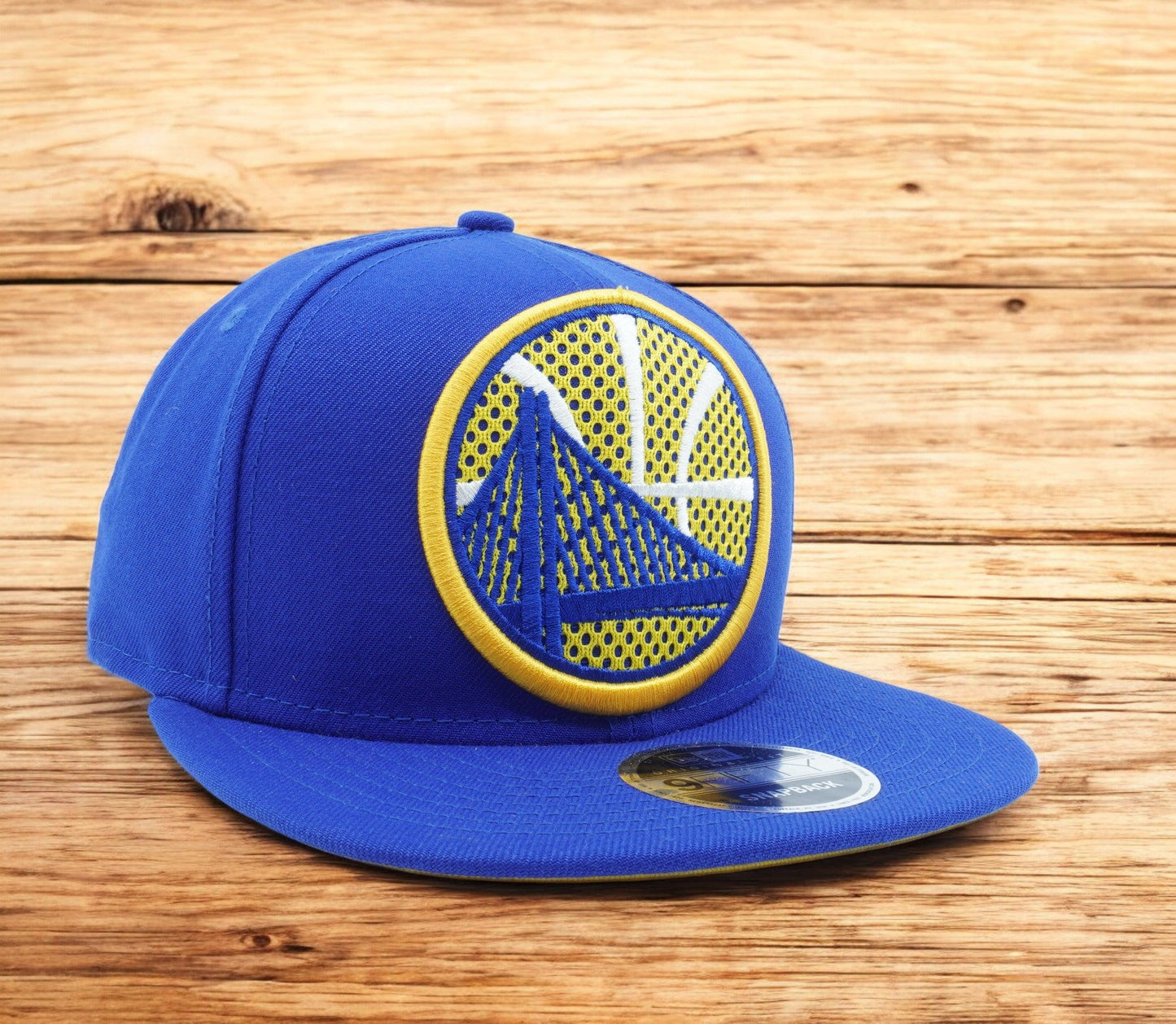 Youth New Era NBA Golden State Warriors Meshed Mix 950 Snapback