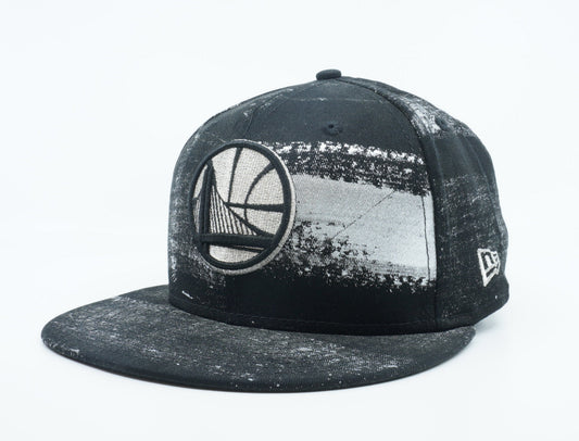New Era Men's NBA Goloden State Warriors Painted Prime 950 Snapback Hats