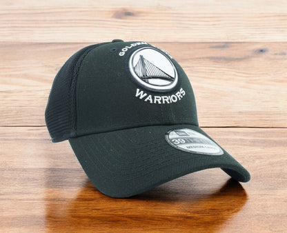New Era Men's NBA Golden State Warriors Fan Mesh 39Thirty Fitted