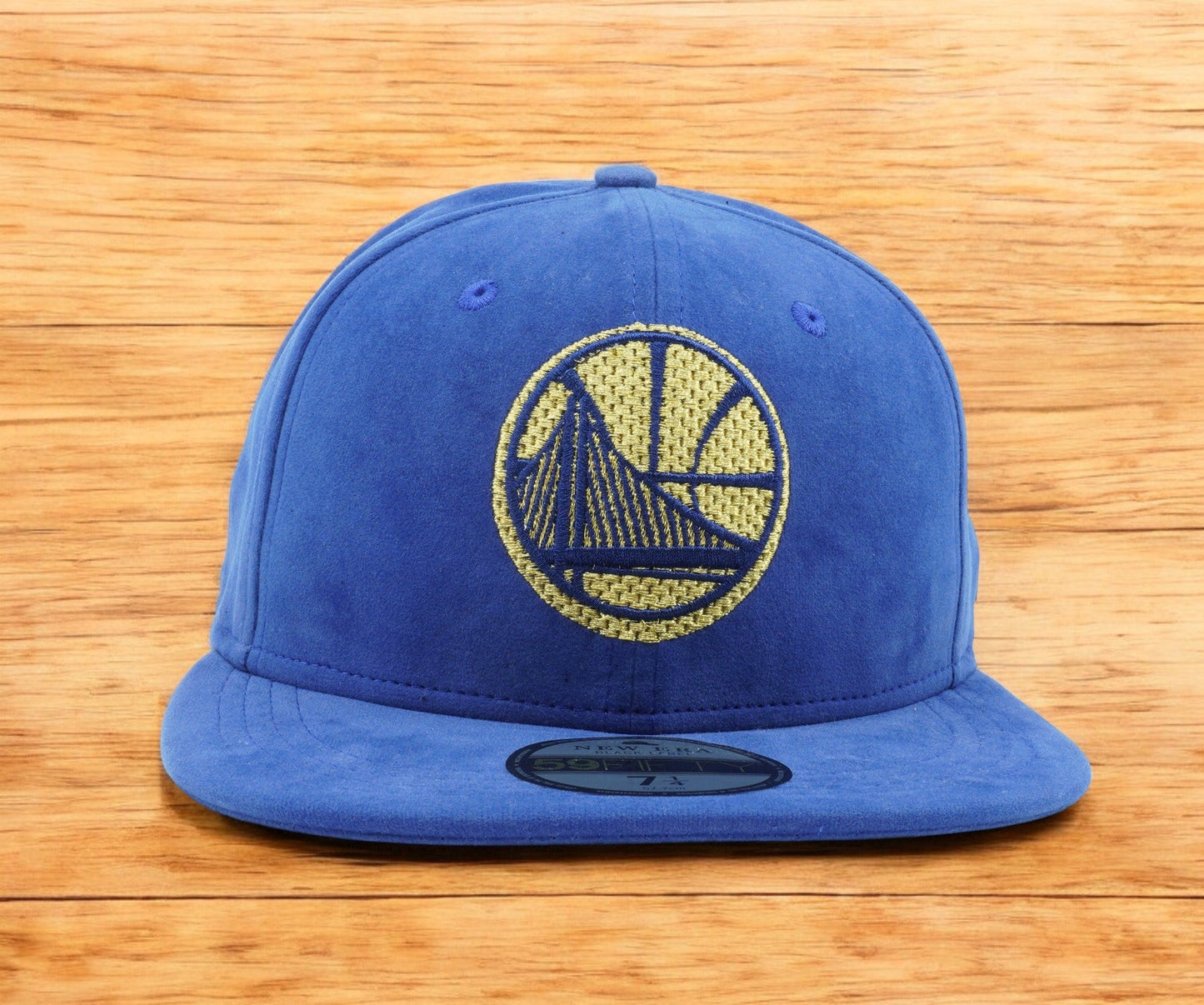 New Era Men's NBA Golden State Warriors Vivid Velvet Suede 59Fifty