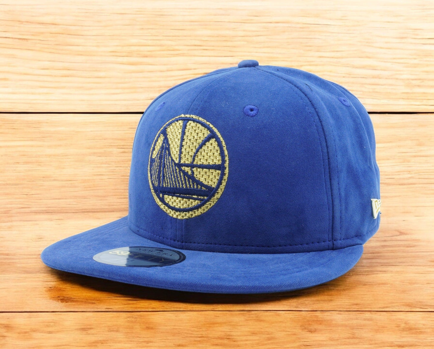 New Era Men's NBA Golden State Warriors Vivid Velvet Suede 59Fifty