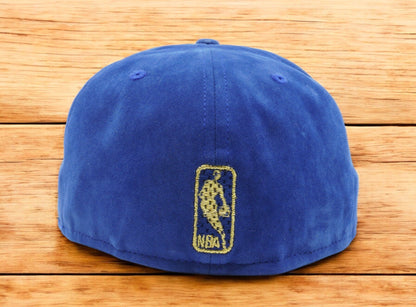 New Era Men's NBA Golden State Warriors Vivid Velvet Suede 59Fifty
