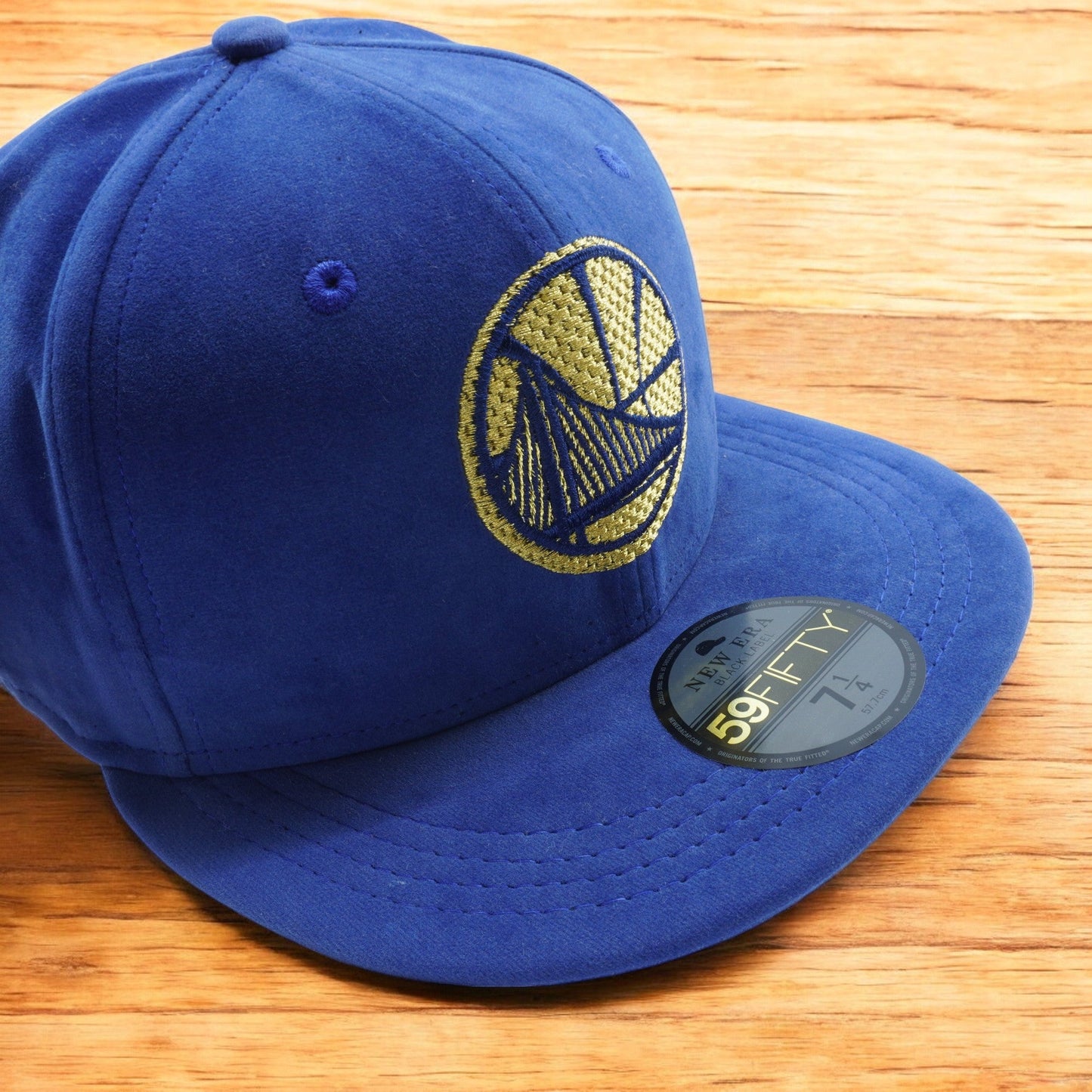 New Era Men's NBA Golden State Warriors Vivid Velvet Suede 59Fifty