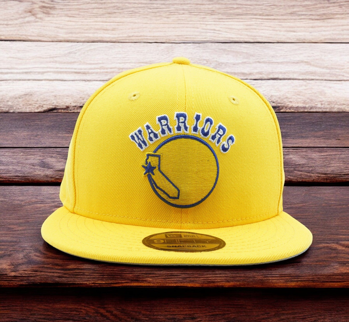 New Era Men's NBA Gsw Warriors Hardwood Classics 9Fifty Snapback Hats