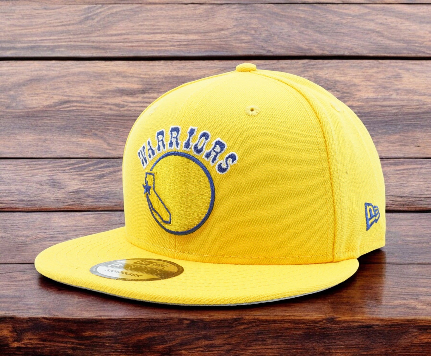 New Era Men's NBA Gsw Warriors Hardwood Classics 9Fifty Snapback Hats