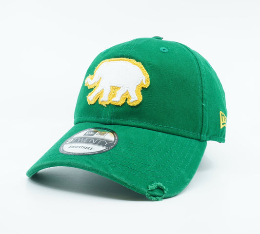 Men's New Era MLB Oakland Athletics 920 Strapback ' Distressed Patch'