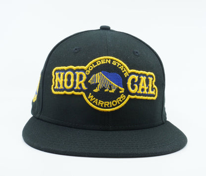 New Era Men's NBA Golden State Warriors Norcal 950 Snapback Hats