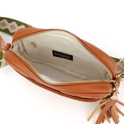 Threaded Pear Quilted Courtney Crossbody | Choose Your Strap