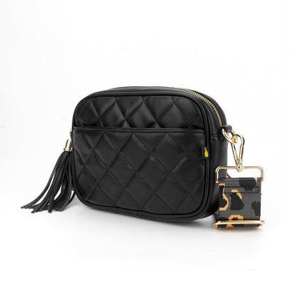 Threaded Pear Quilted Courtney Crossbody | Choose Your Strap