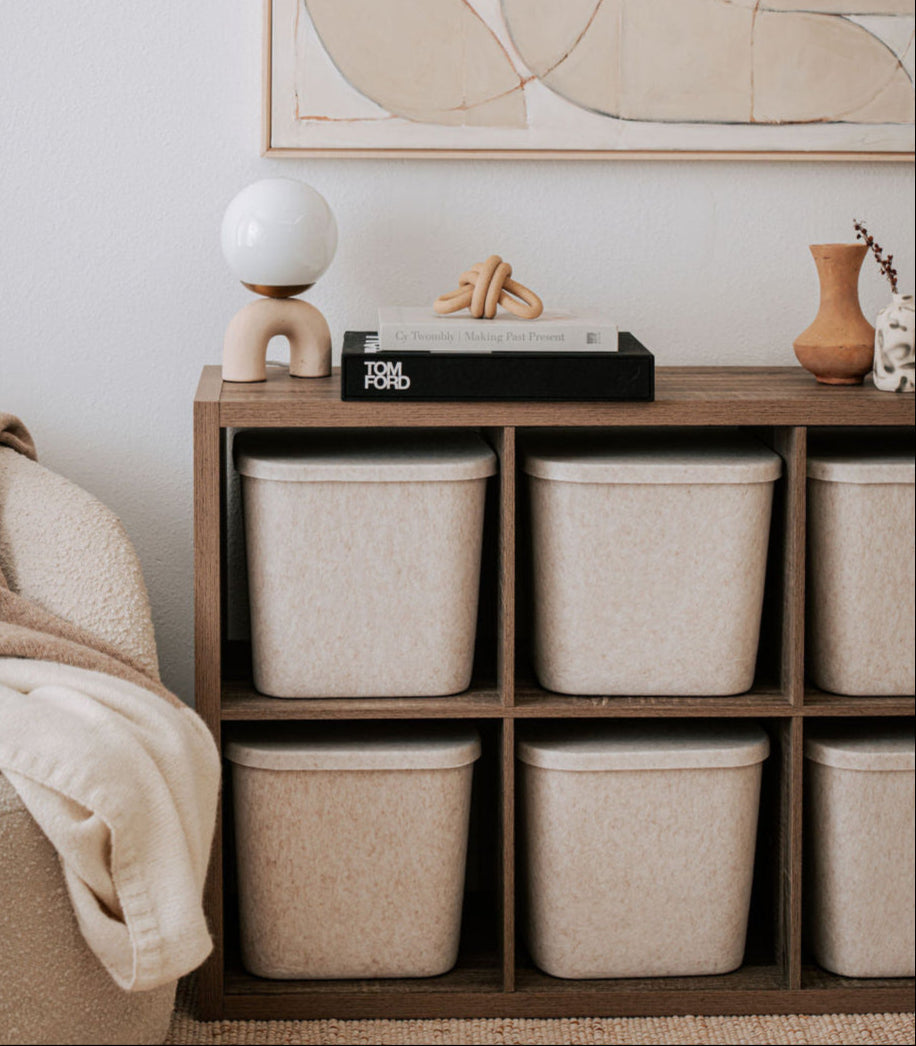 The Sculpted Bin - Original with Lid | Set of 3 – Zulily