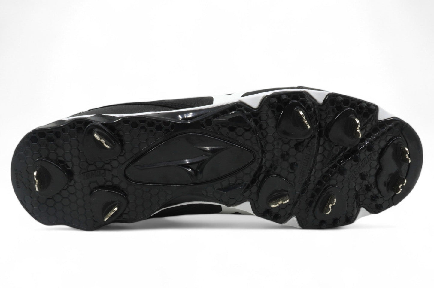 Men's Mizuno Ambition 2 Metal Mid Top Baseball Cleats (No Lid)