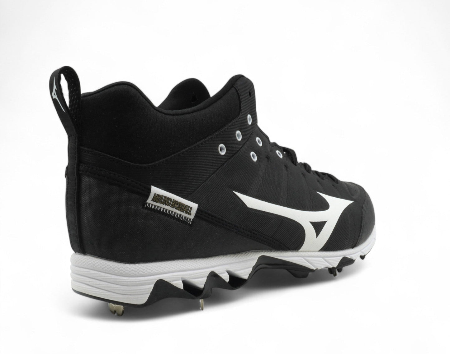 Men's Mizuno Ambition 2 Metal Mid Top Baseball Cleats (No Lid)