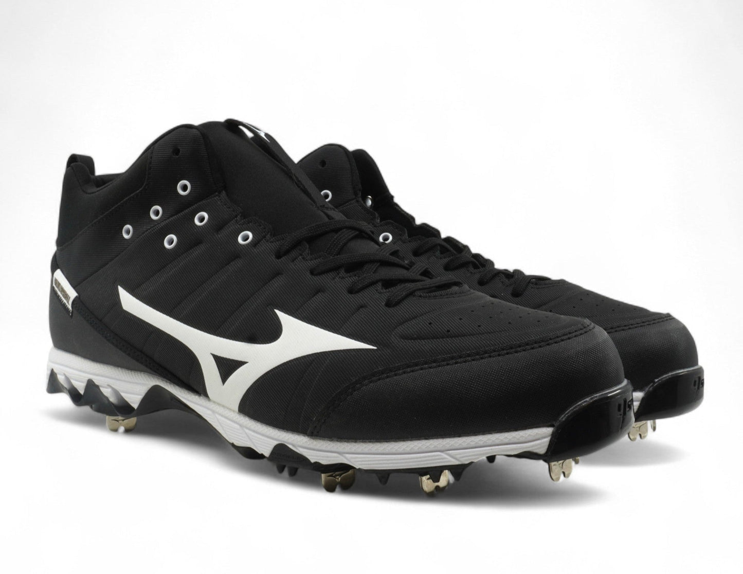 Men's Mizuno Ambition 2 Metal Mid Top Baseball Cleats (No Lid)