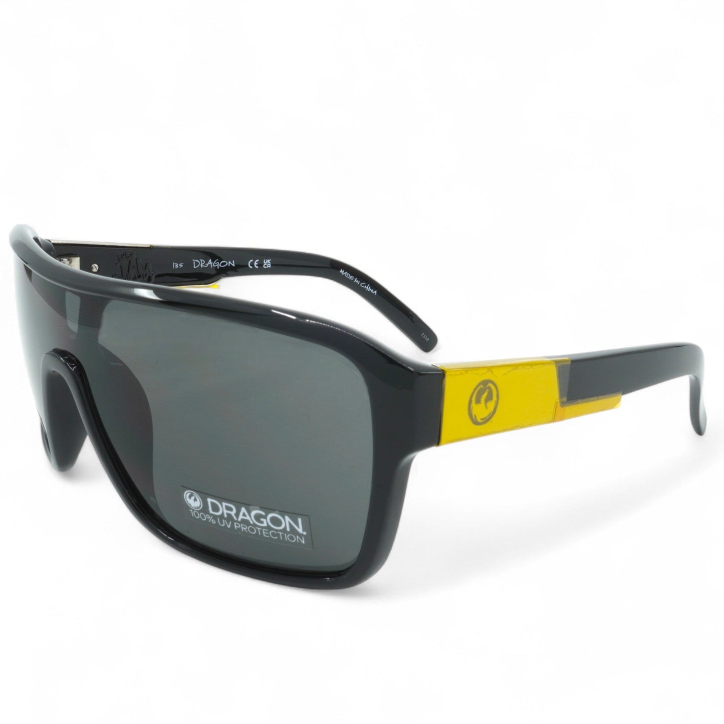 BLACK (SHINY) / GOLD TRIM-