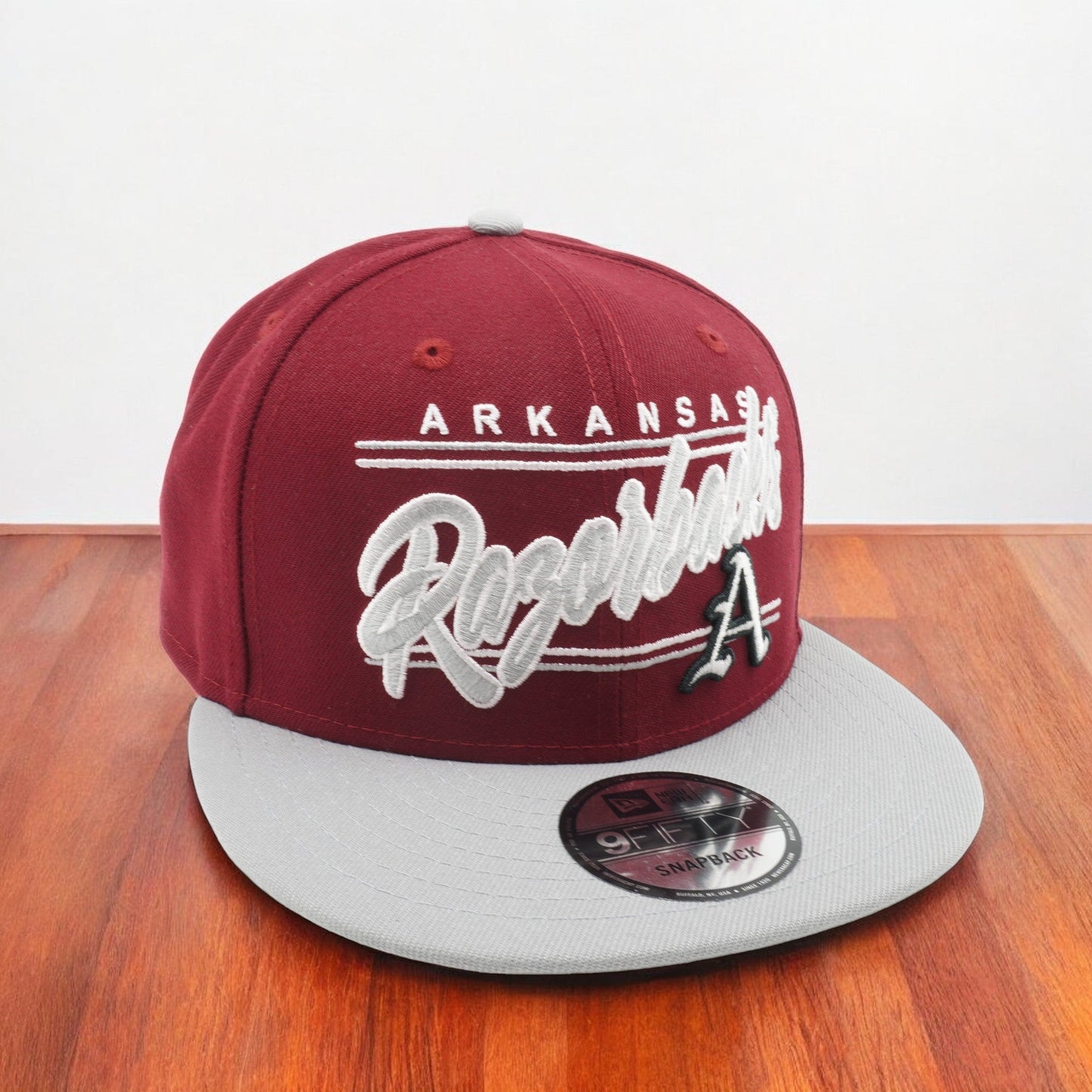 New Era Men's Ncaa 950 Team Script Snapback Razorbacks