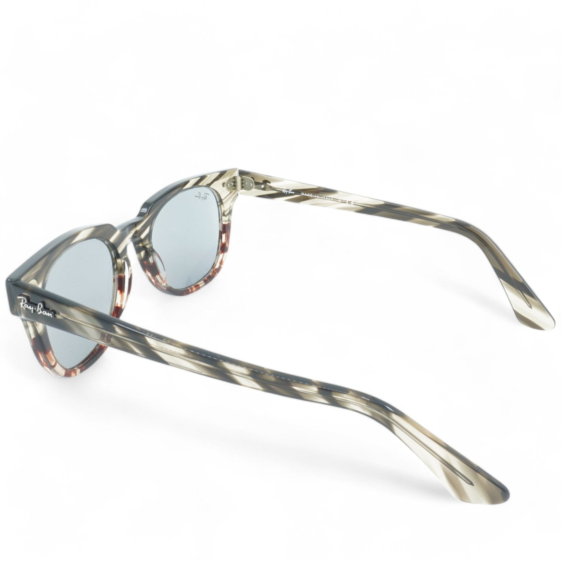 Ray-Ban Unisex Meteor Striped Sunglasses Rb2168-1254/Y5_50 – Zulily