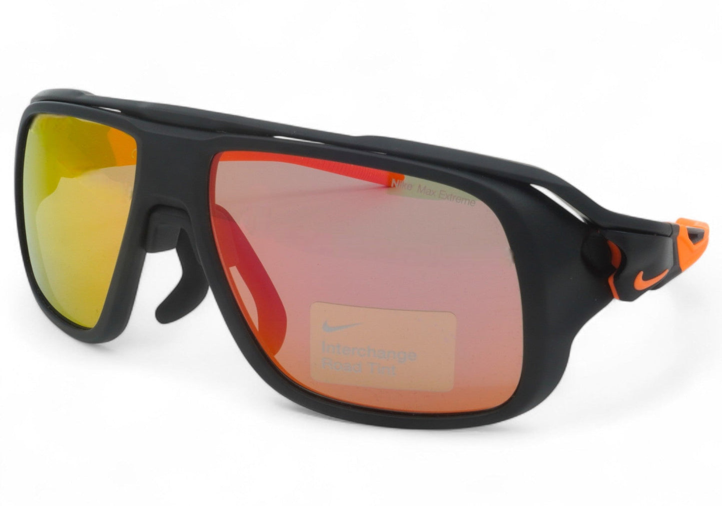 Matte Black/Orange-