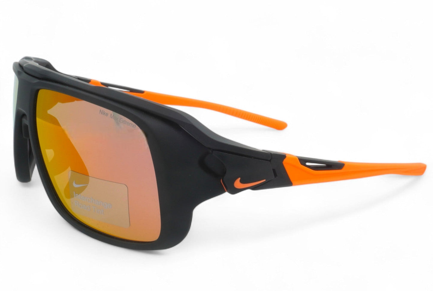 Matte Black/Orange-