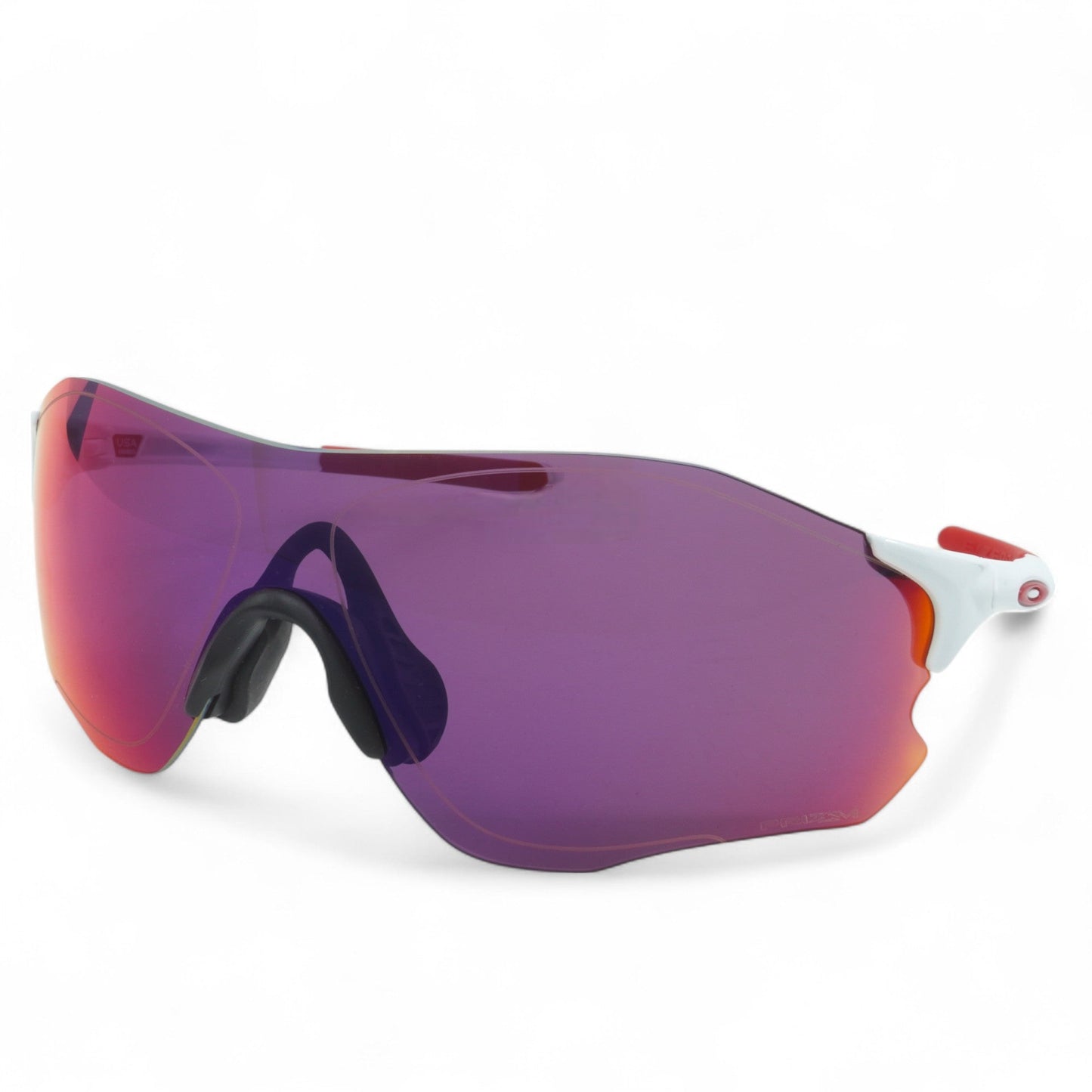 Men's Oakley Evzero Path (A) Sunglasses - Polished White/Prizm Road