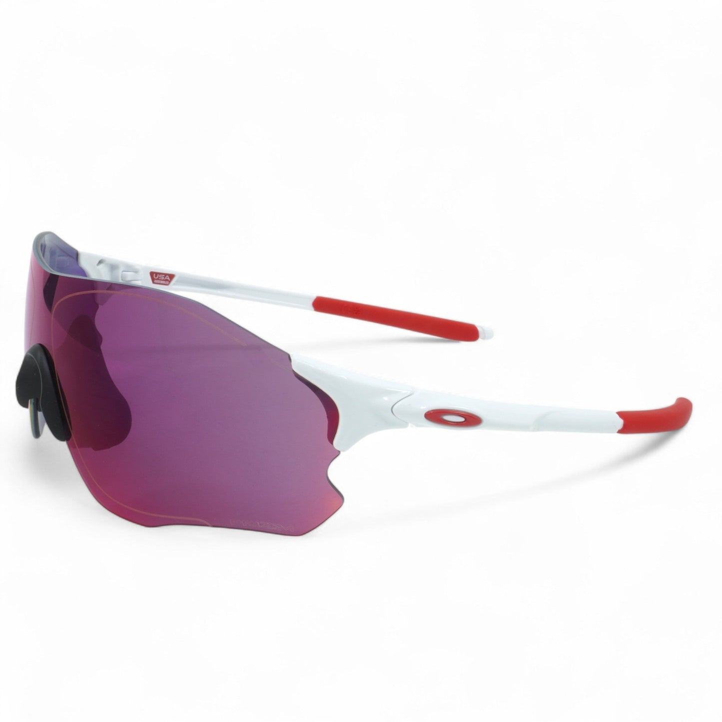 Men's Oakley Evzero Path (A) Sunglasses - Polished White/Prizm Road