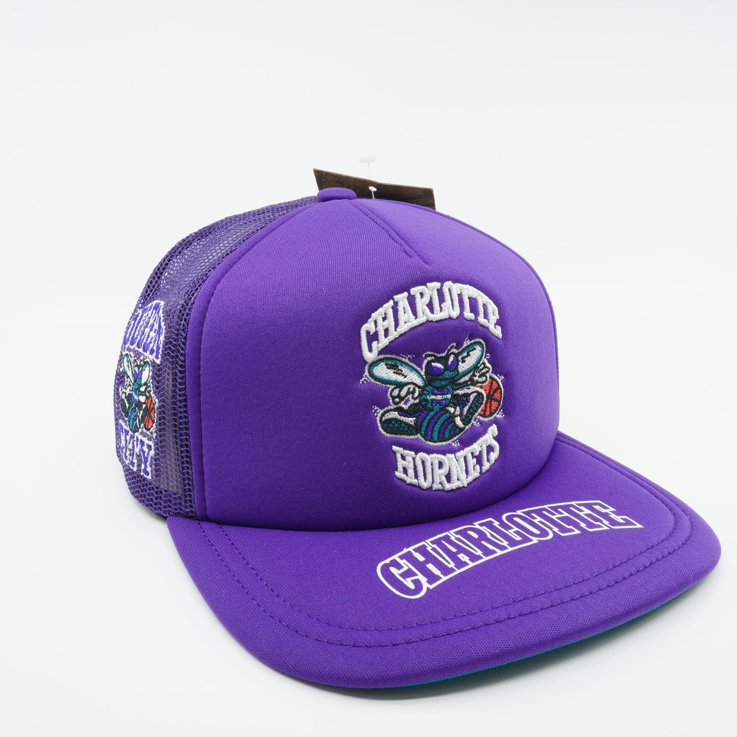 Mitchell & Ness Men's NBA Charlotte Hornets Team Origins Trucker Hwc Hornets Hats