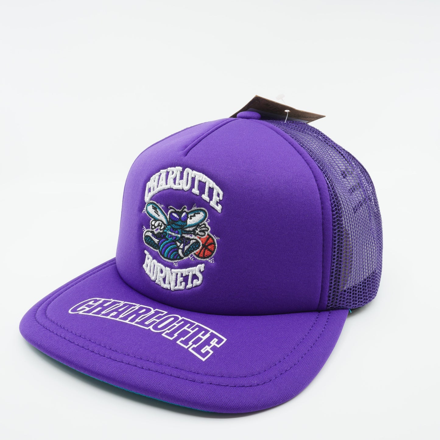 Mitchell & Ness Men's NBA Charlotte Hornets Team Origins Trucker Hwc Hornets Hats