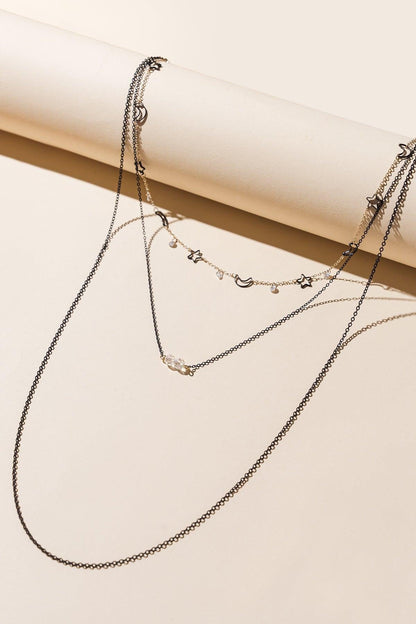 It's Like Thunder Layered Necklace