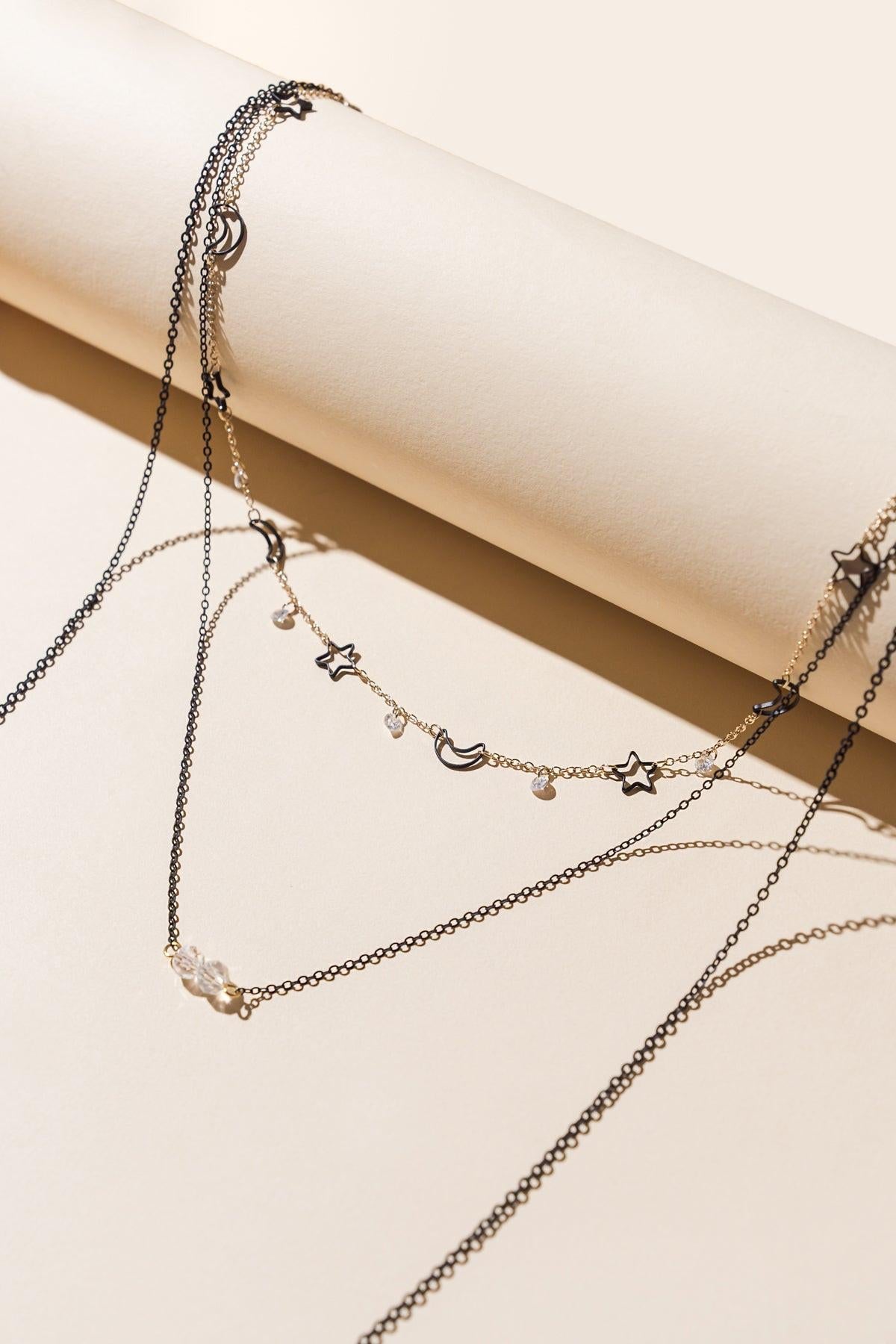 It's Like Thunder Layered Necklace