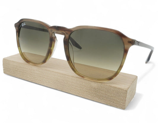 Striped Brown Gradient Green-