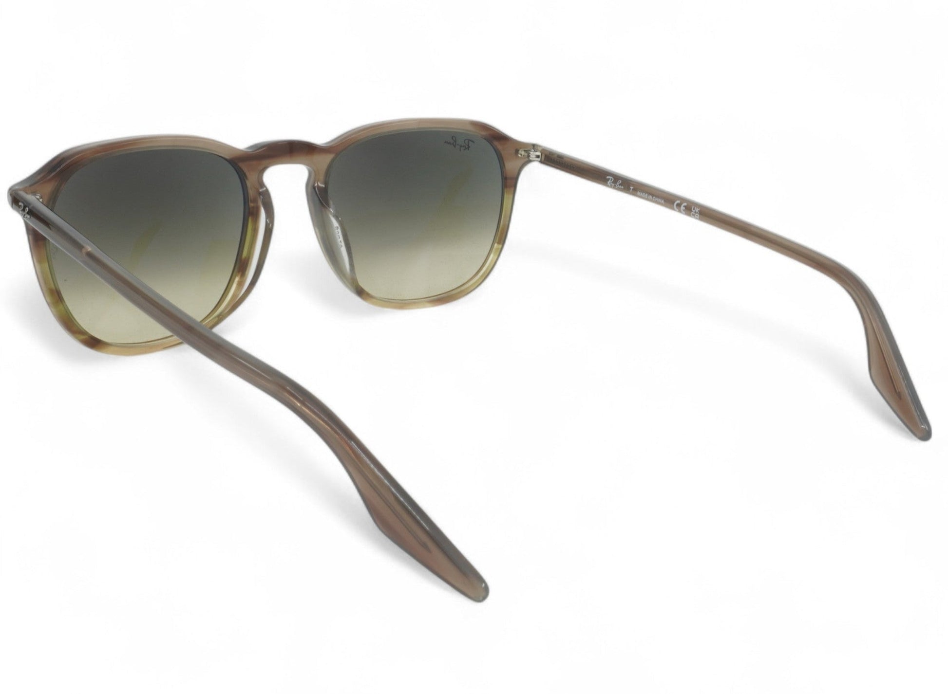 Striped Brown Gradient Green-