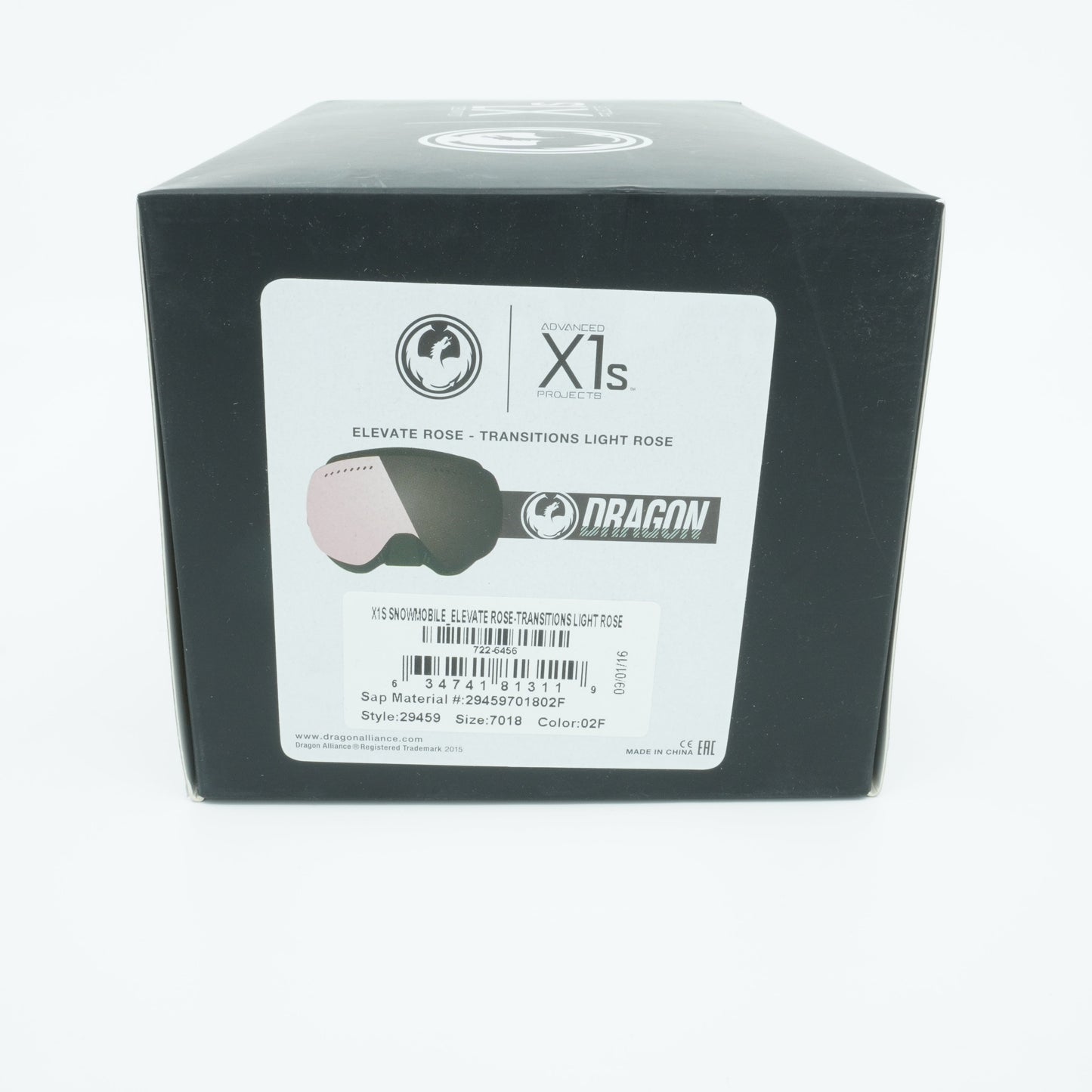 Men's Dragon Alliance X1S Snowmobile 1 Goggles