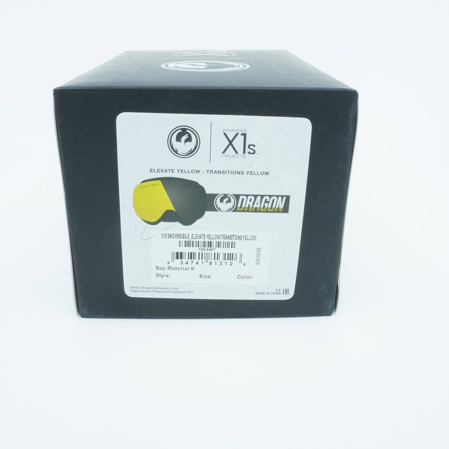 Men's Dragon Alliance X1S Snowmobile 1 Goggles